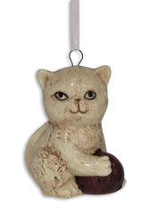 Anhänger Kätzchen, Keramik