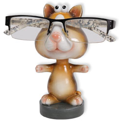 Holder for glasses cat