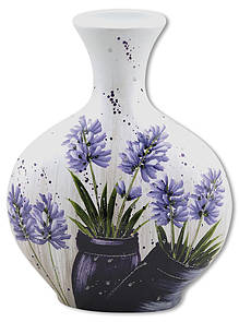 Vase "Lavendel" bauchig