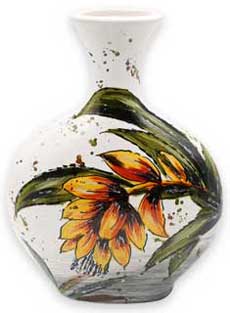 Vase "Lobelie" bauchig