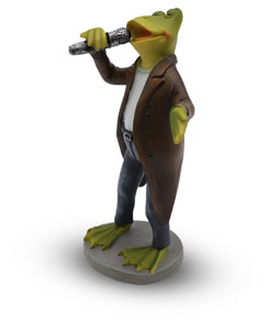 Frog Guido as singer
