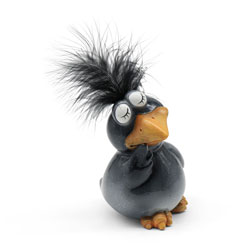 Vogel Mia & Sammy, Polyresin