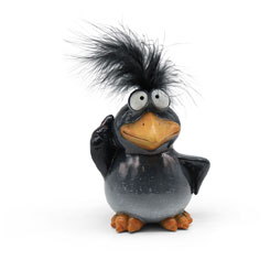 Vogel Mia & Sammy, Polyresin