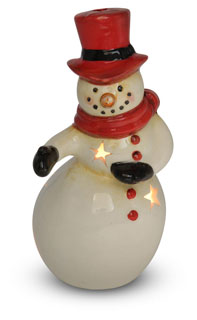 Tealight holder snowman "Alex"