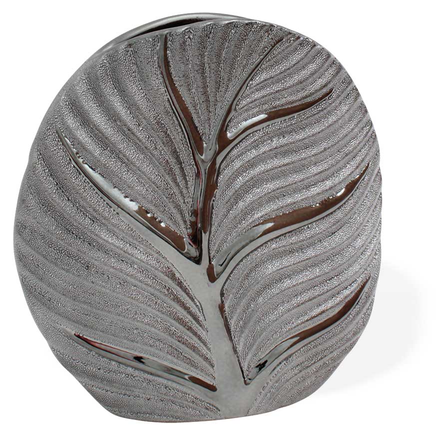 Vase from ceramics "Blatt" (leaf), 