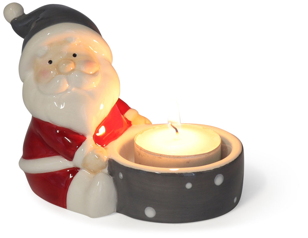 Tealight holder Santa Claus, 