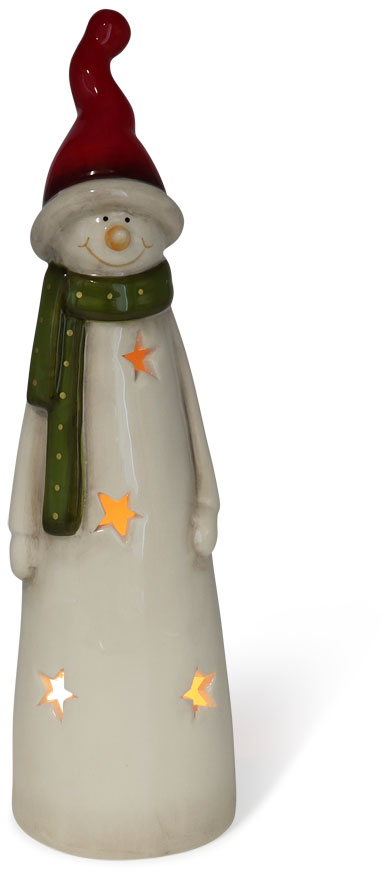 Tealight holder snowman Ludi, 