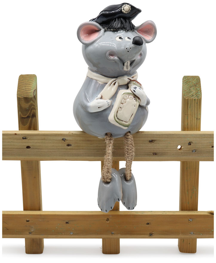 Garden stick mouse the pirate, 