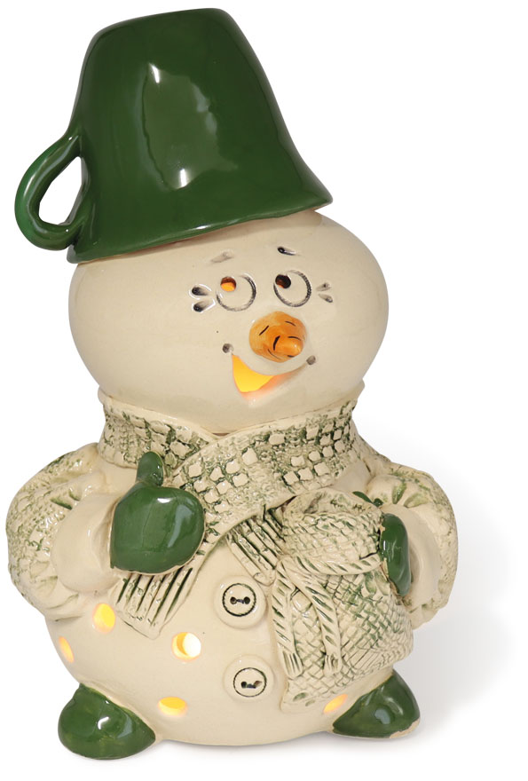 Tealight holder snowman Ivan, 