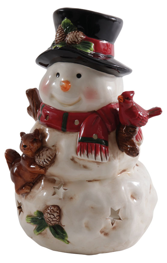 Tealight snowman "Flocke", 
