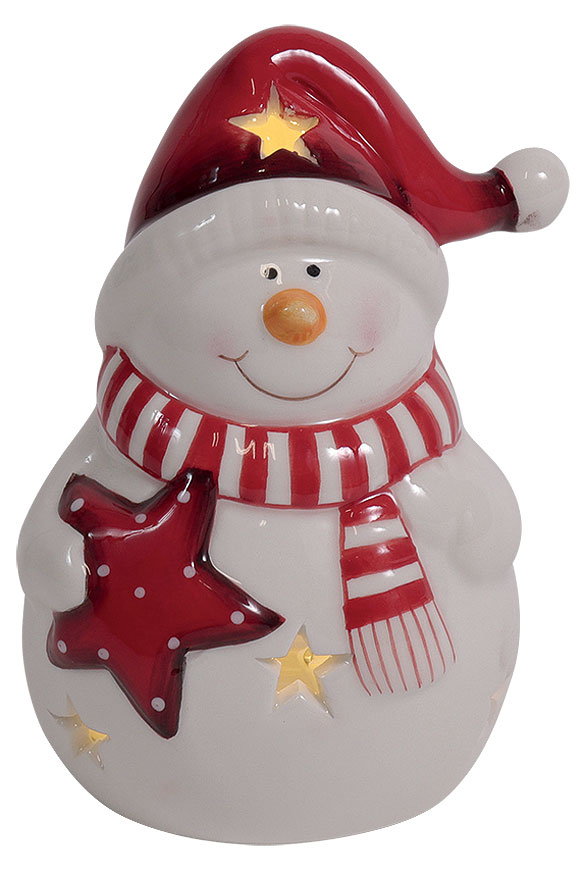 Tealight holder snowman Nine, 
