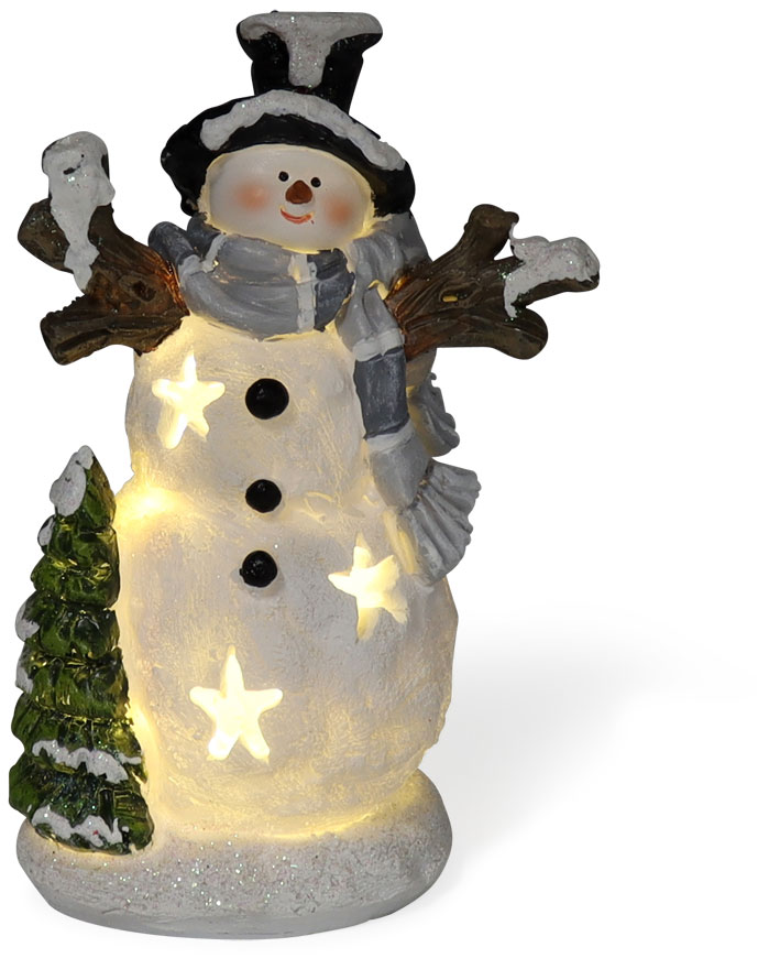Tealight holder snowman Tom, 