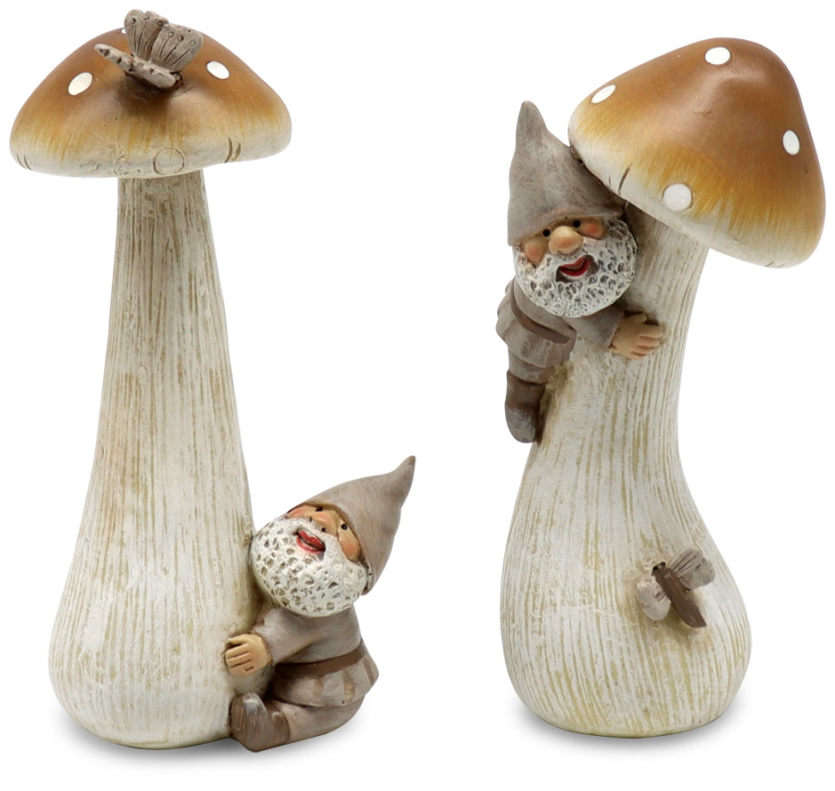 Garden dwarf with mushroom, 