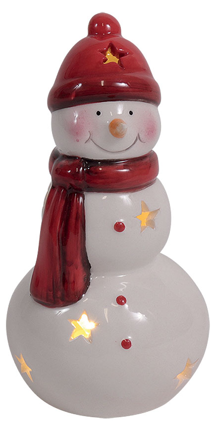 LED snowman William, 