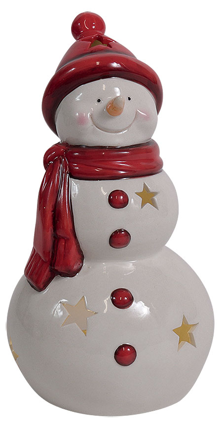 Tealight holder snowman William, 