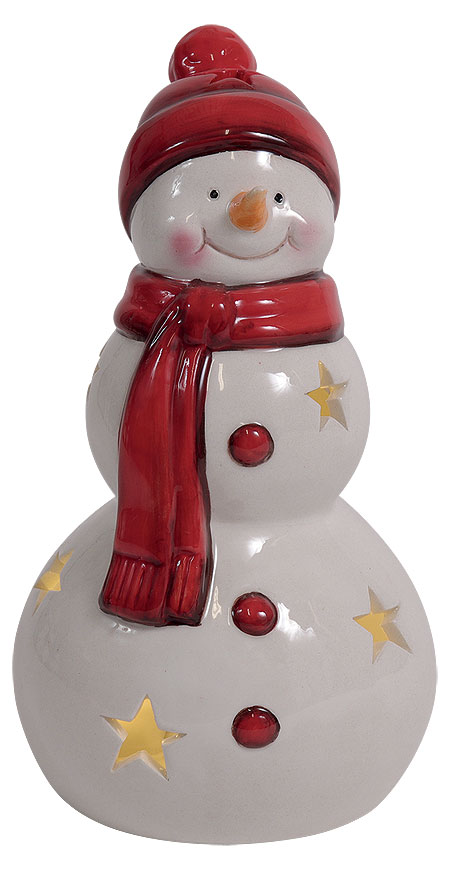 Tealight holder snowman William, 