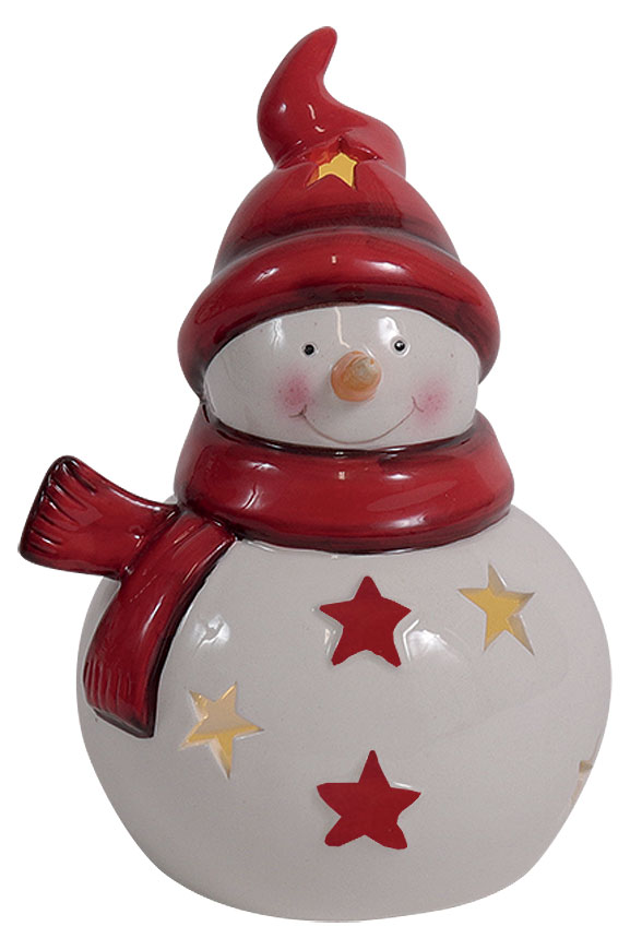 Tealight holder snowman Jakob, 
