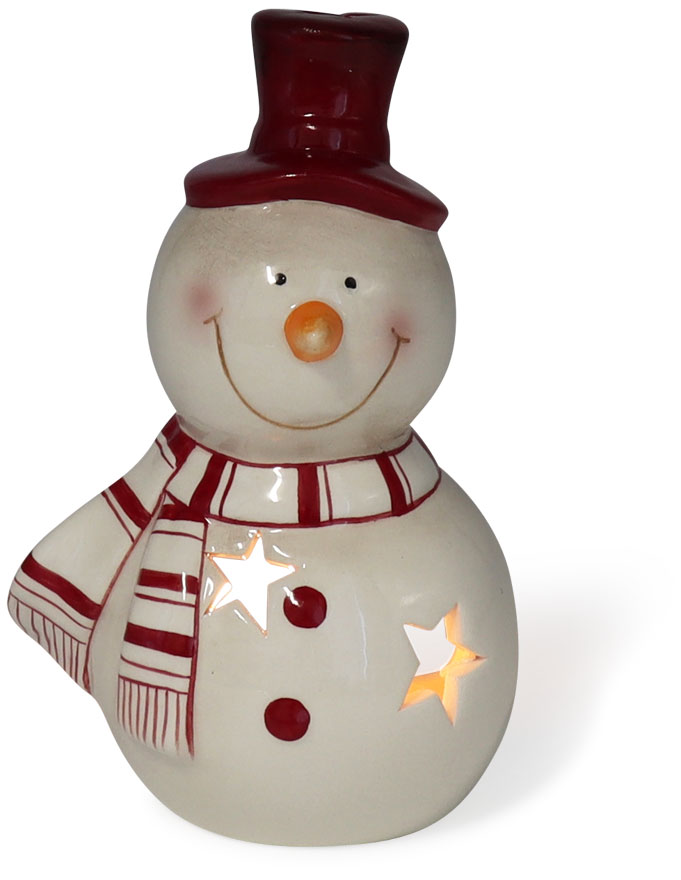 Tealight holder snowman Werni, 
